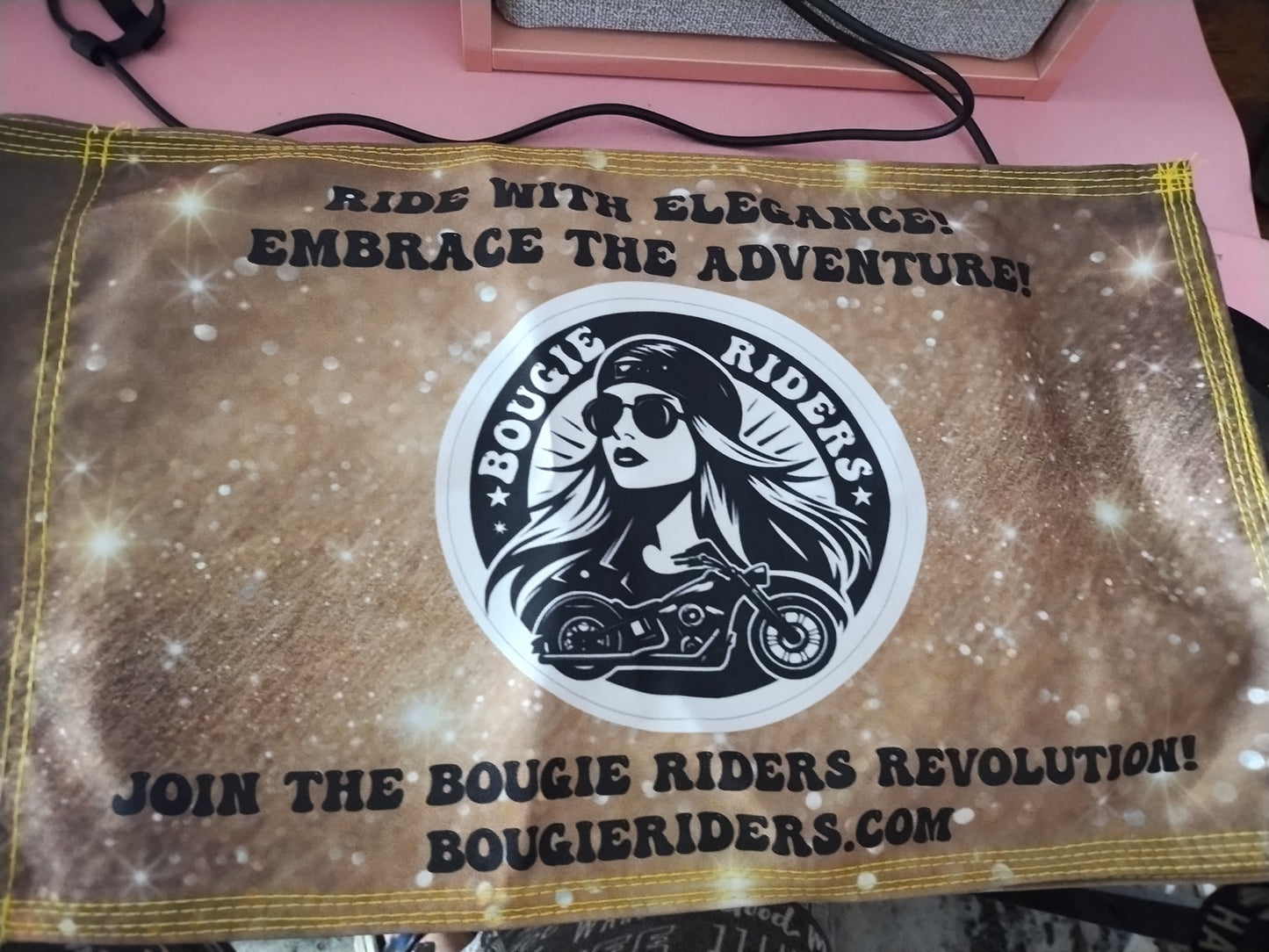 Bougie Riders Rip Proof Bike Flag
