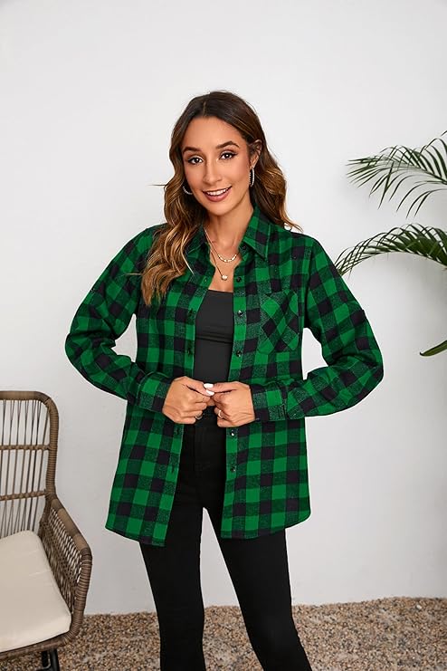 Bougie Riders Button Down Flannel Shirt