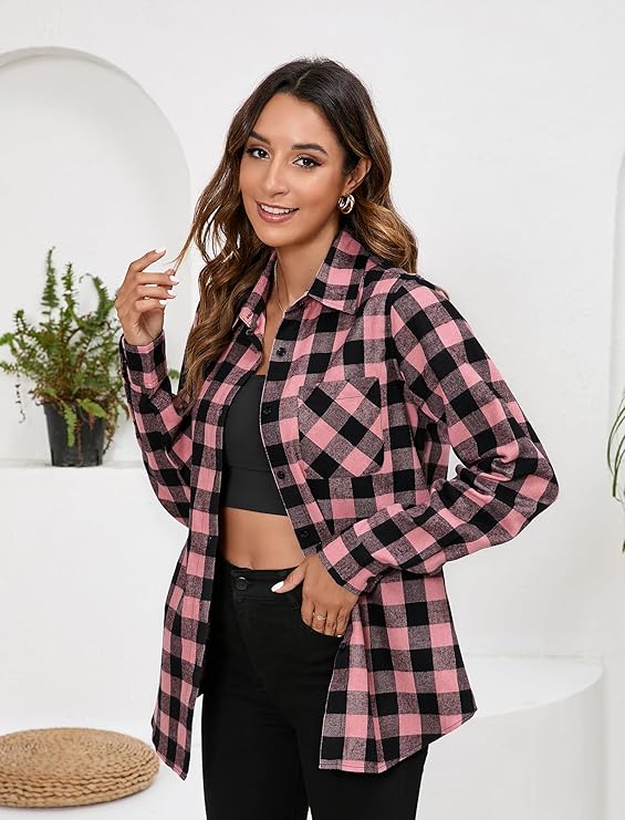 Bougie Riders Button Down Flannel Shirt