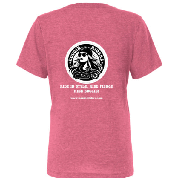 Char Pink Triblend - BACK