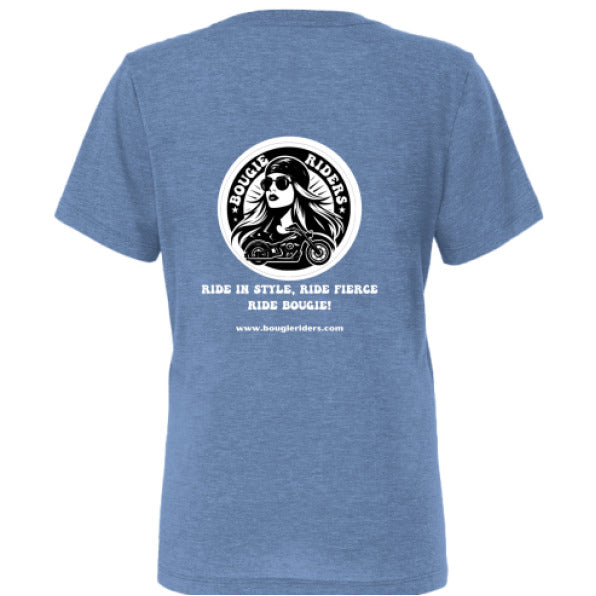 Blue Triblend - BACK