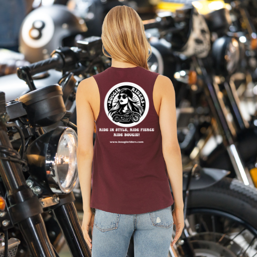 Bougie Riders Ladies' Jersey Muscle Tank