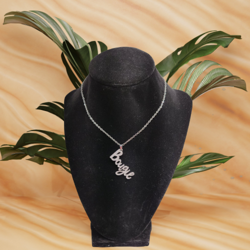 Bougie Riders Zirconia Pave Necklace
