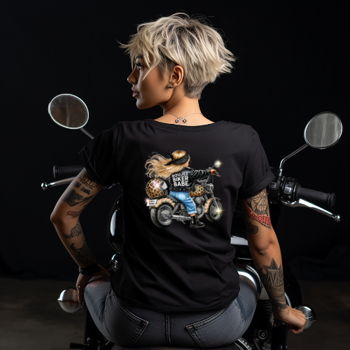 Bougie Riders Ultra Cotton Blondie on Back T-Shirt