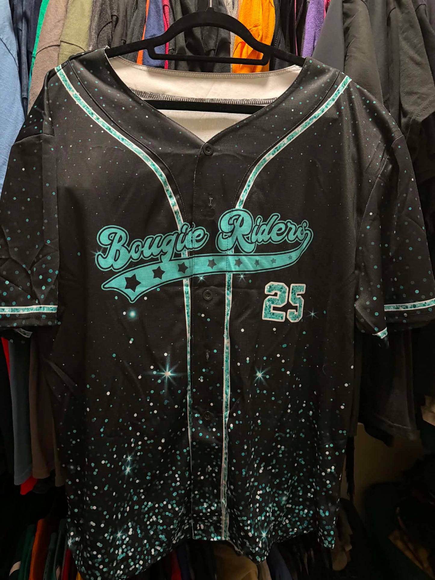 Bougie Riders Custom Baseball Jersey