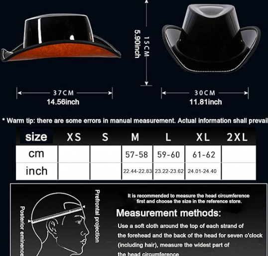 Custom Bling Cowboy Hat Style DOT Motorcycle Helmet