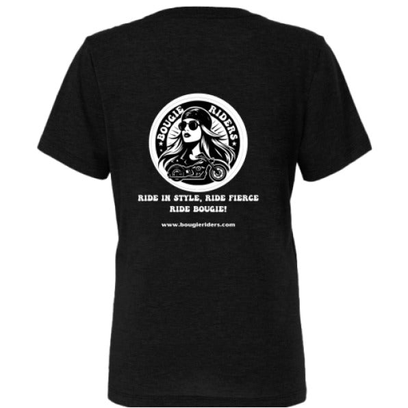SOLID BLK TRIBLEND - BACK
