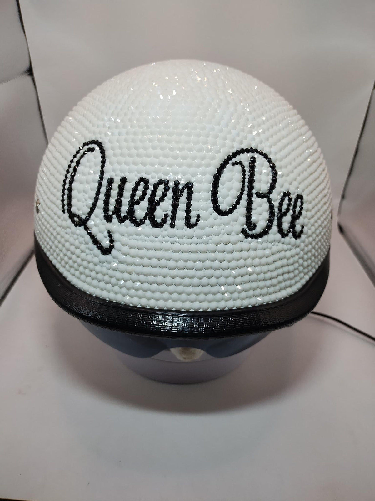 Custom Bling DOT Dovetail Motorcycle Helmet with Retractable Visor