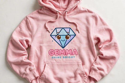 Gemma Shine Bright Hoodie – Cozy Diamond Pullover