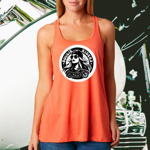Bougie Riders Bella B8800 Ladies' Flowy Racerback Tank